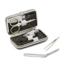 Medium 5 Piece Manicure Set croc and white open