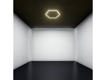 LED stropní osvětlení 4000K HEXAGON 830x995