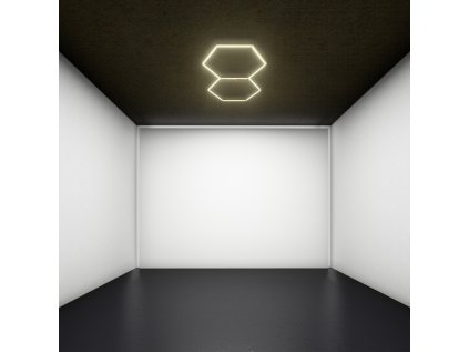 LED stropní osvětlení 4000K 2 HEXAGON 995x1660