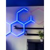 LED RGB osvětlení 4 HEXAGON 1788x3354