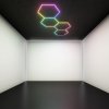 LED RGB osvětlení 4 HEXAGON 1788x3354