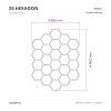 234 6500k 25 hexagon 3865x4980