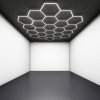 LED stropní osvětlení 6500K 25 HEXAGON 3865x4980