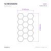 294 4000k 14 hexagon 2410x4150