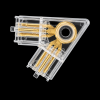 Connecting connector V 60°