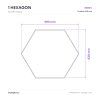 45 6500k 1 hexagon 995x830