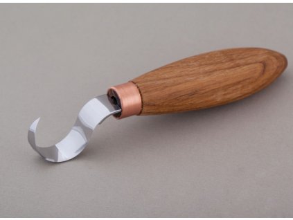 Řezbářský nůž na lžičky 25 mm s dubovou rukojeťí SK1 Oak BeaverCraft Spoon Carving Knife 25 mm with Oak Handle