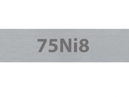 Steel 75Ni8 - 1.7 x 30 x 500 mm