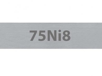 Steel 75Ni8 - 1.7 x 30 x 1000 mm