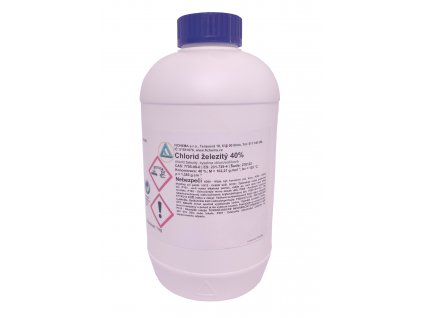 Chlorid železitý 1kg (1l) - roztok 40%