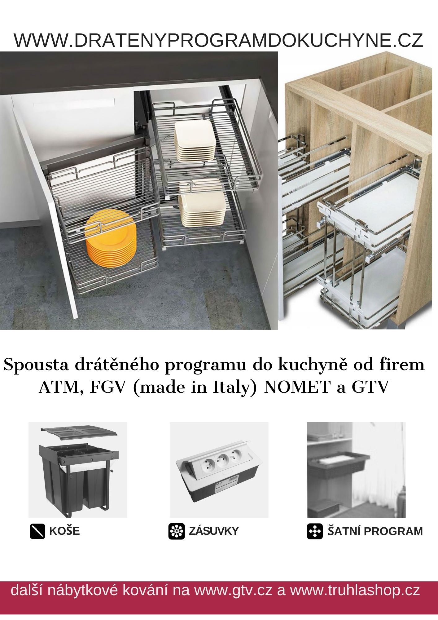 drátěný program do kuchyně