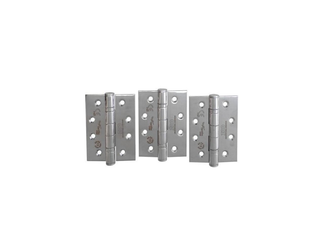 zawias drzwiowy 102x76x3 inox polysk 3x