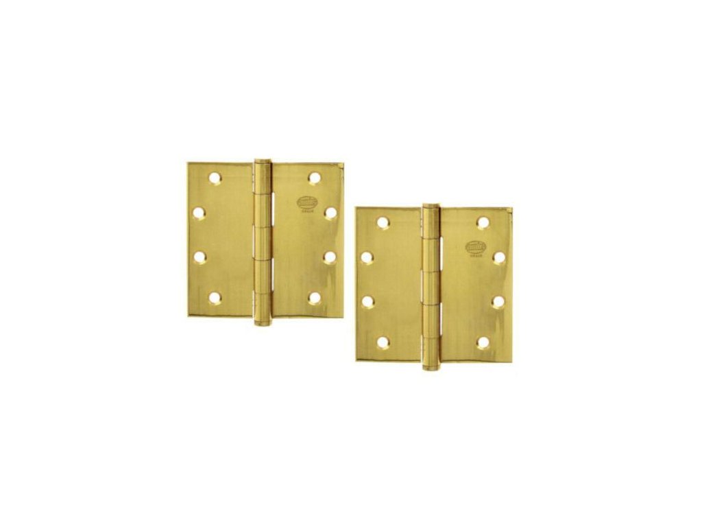 zawias 3010 102x102 mosiezny lak 2szt