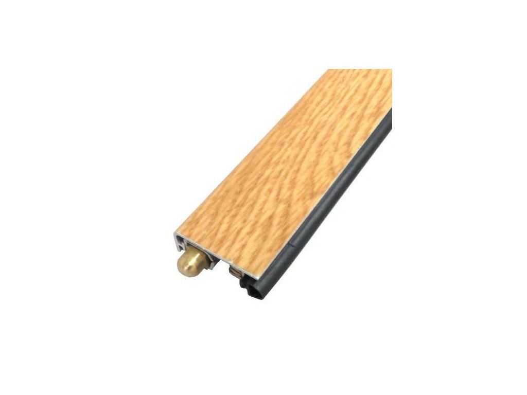 lišta těsnicí dveře 3 820 dub