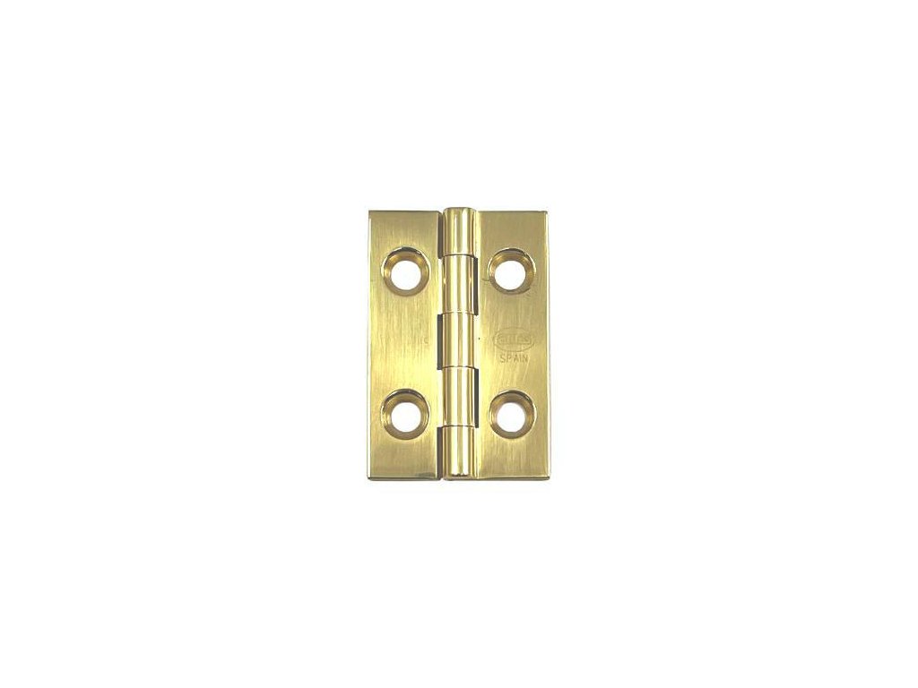 zawias 1002 38x25 mosiezny lakierowany