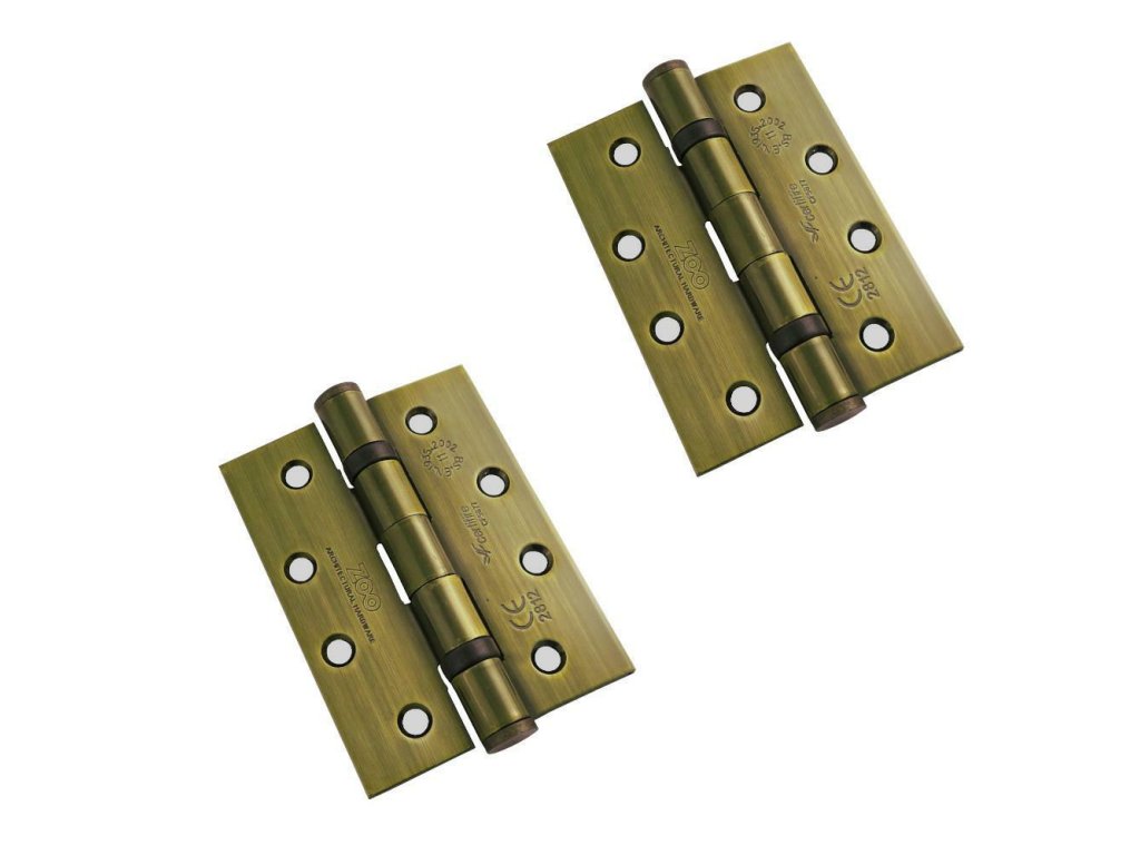 zawias drzwiowy 102x76x3 zloto ant 2x
