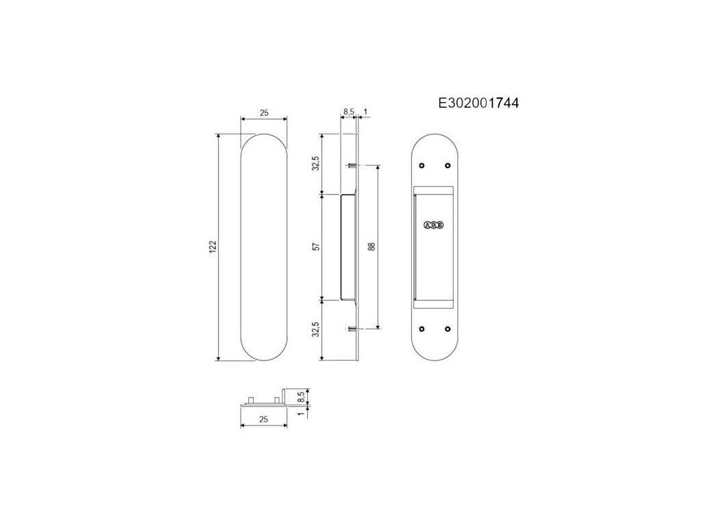 oslonka otworu eclipse 3%252F3 1 szary metal