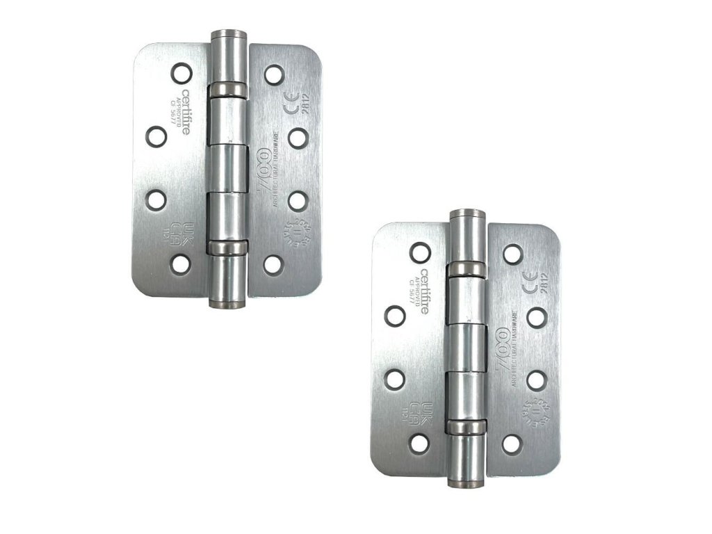 zawias drzwiowy 102x76x3 chrom mat 2x