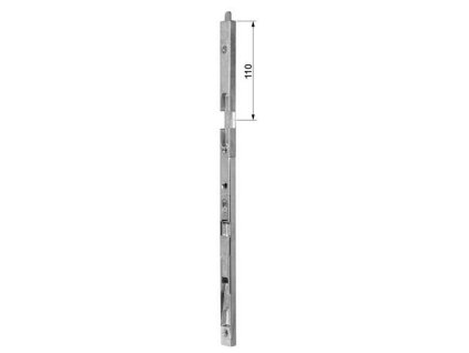 126854 zasuwa 18mm dl 550 air gap 4mm srebrna
