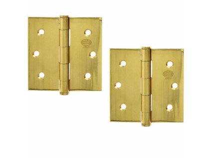 zawias 3010 63x63 mosiezny lak 2szt