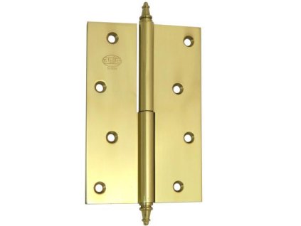 zawias 1007 120x80 mosiezny lak lewy iz