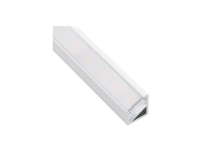 Lišta na led pásek TRI-LINE MINI 1 m, bílá/al čirý kryt