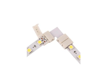 zlaczka katowa do laczenia tasm led 8 mm