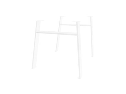 Stolová podnož DN 972A (80x20) D780xH730 bílá STELARIS