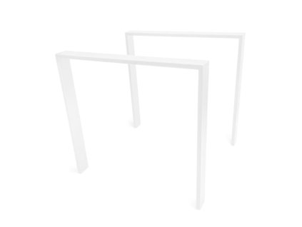 Stolová podnož 2x DN-973A (80x20) D780xH730 bílá STELARIS