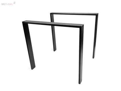 Stolová podnož DN 973A (80x20) D780xH730 černá STELARIS