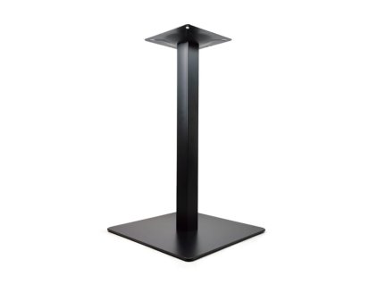 Stolová podnož čtvercová DN 450 H730 černá