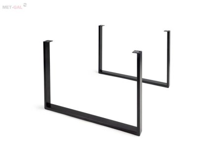 Stolová podnož Nóżka mebl.DN 810 (40x15) D600xH400 černá STELARIS