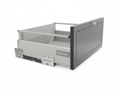 Pojezd na šuplík Premium H180 L500 šedý