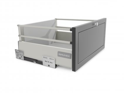 Pojezd na šuplík Premium H220 L500 šedý