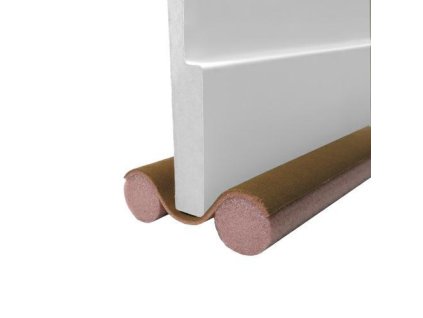 těsnění dveřní pěna mod 8 bronz