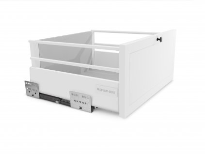 Pojezd na šuplík Premium H220 L400 bílý