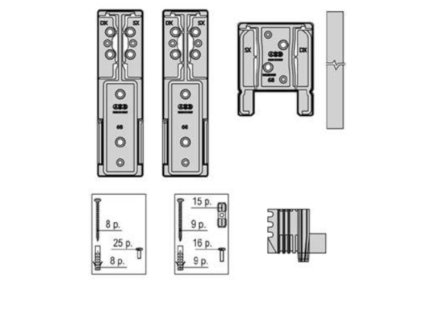 sada zaslepek l a 78 prav černý imago