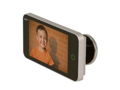 elektronické kukátko dw 4 0 hd stříbrný