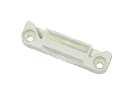 zaczep cockspur plastik plaski bialy