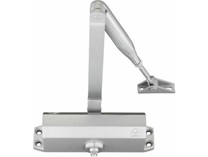 samozamykacz 3 z ramieniem srebrny