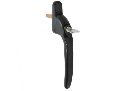 klamka overture lock 40x7 prosta czarna