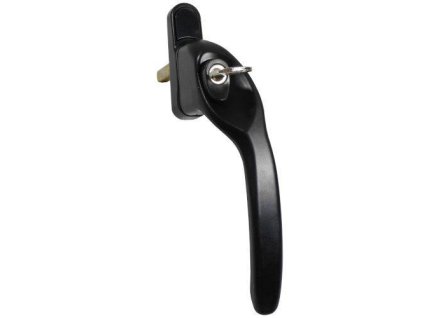 klamka overture lock 40x7 prawa czarna