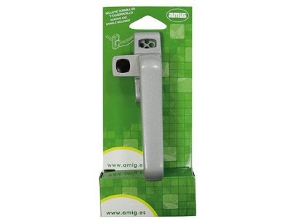 klamka okienna gamma alumin srebrna pr