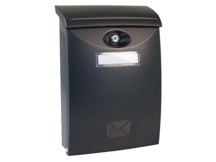 skrzynka na listy 7 345x240x105 czarna