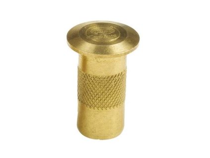 zaczep ze sprezyna 100 8mm mosiezny