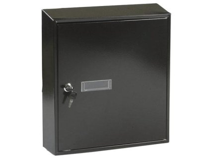 skrzynka na listy 6 400x360x100 czarna