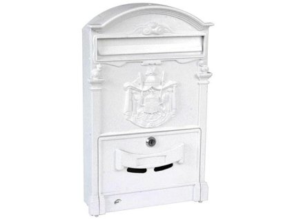 skrzynka na listy 4 400x240x80 biala