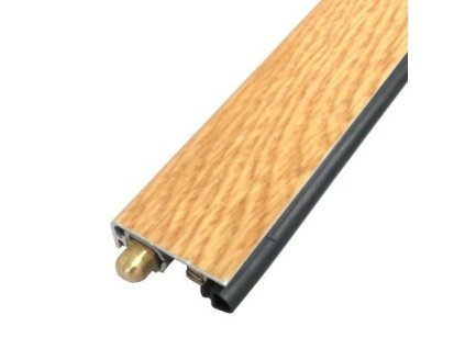 lišta těsnicí dveře 3 1000 dub