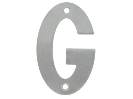 písmeno g 10 cm inox