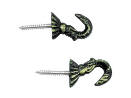 držák závěs mod 511 35 antik zelená